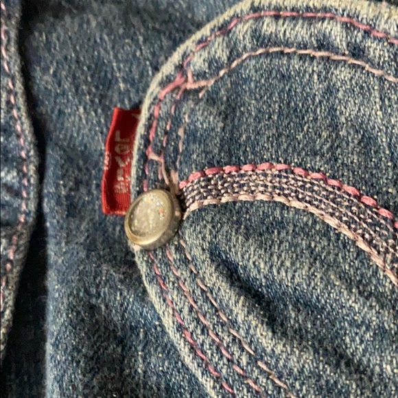 Girls Levi Bootcut Jeans - Picture 13 of 13